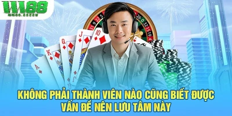 Không phải thành viên nào cũng biết được vấn đề nên lưu tâm này